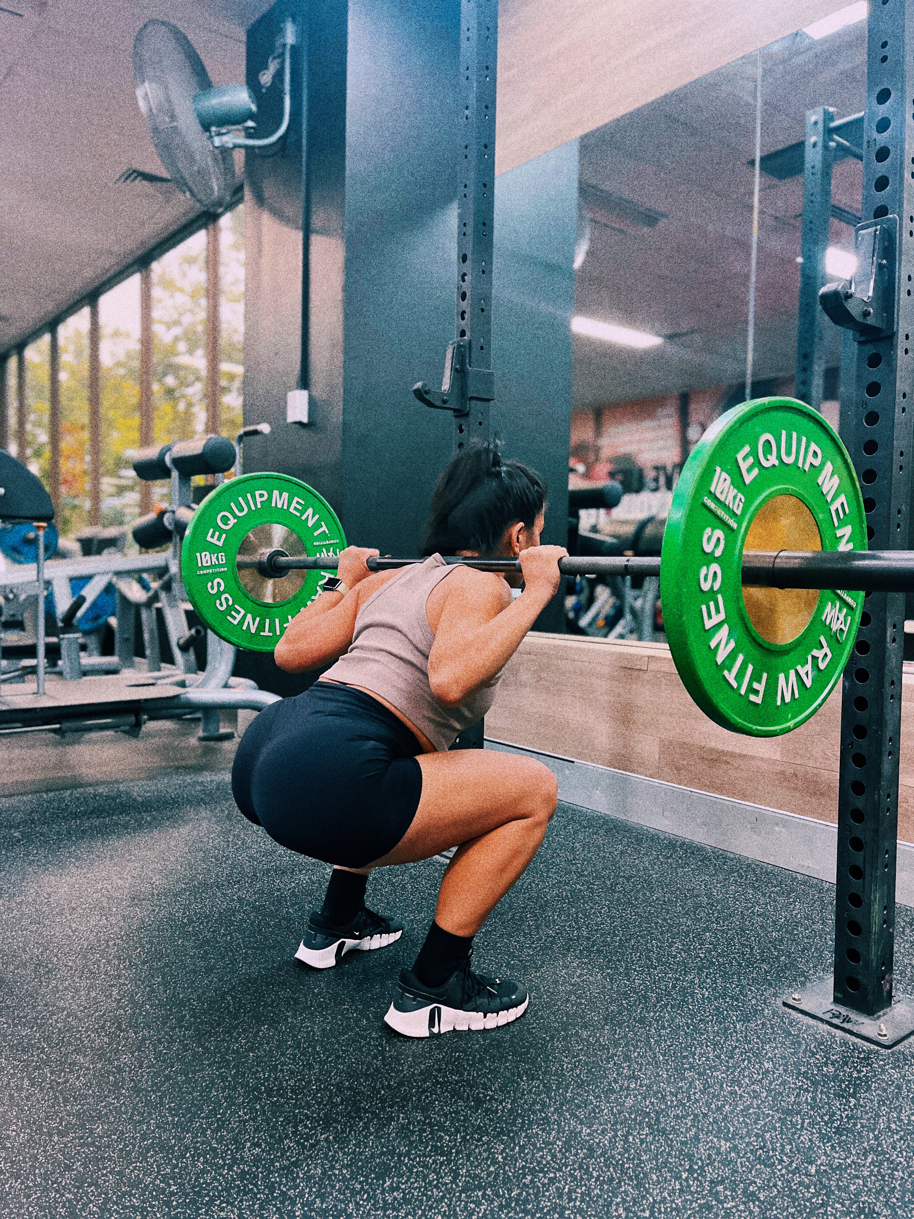 Weightlifting area with benches and machines at Lyf 24/7 North Sydney